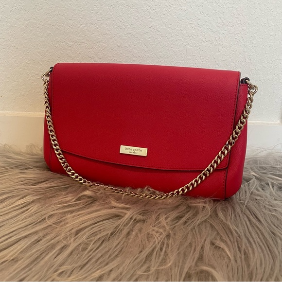 kate spade Handbags - Kate Spade Crossbody Shoulder Handbag Red